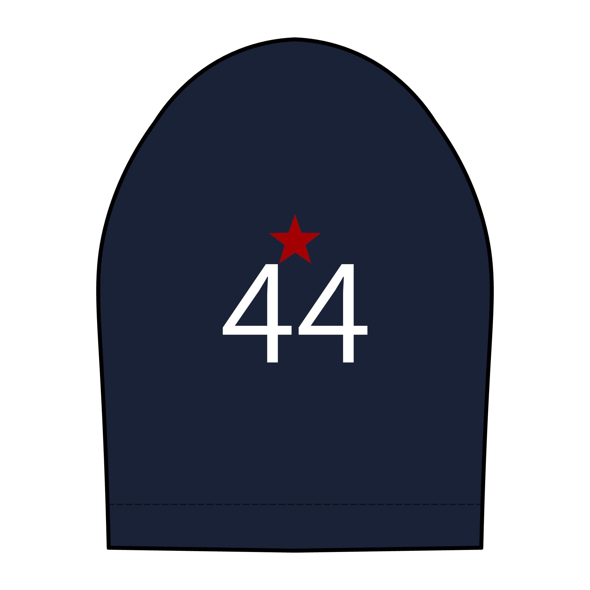44*  I Miss You: Team polo Shirt - Blue Ribbon - Widow / Women's
