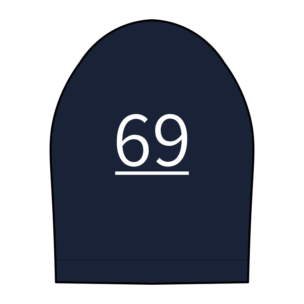 69th  Teammate: Team polo Shirt - Blue Ribbon - Daughter / Women's