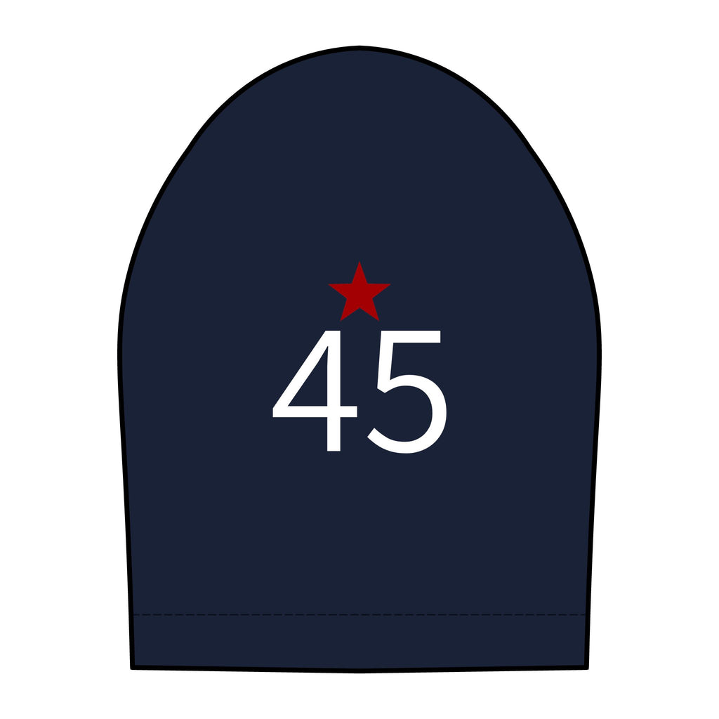 45*  I Miss You: Team polo Shirt - Blue Ribbon - Widow / Women's