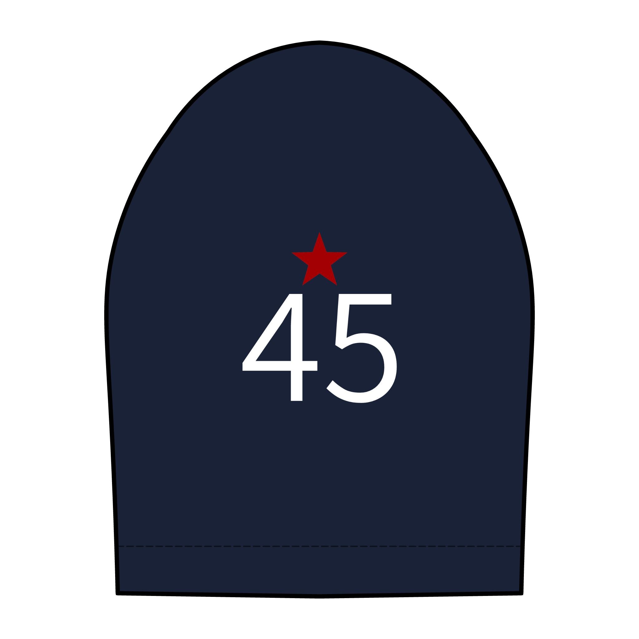 45*  I Miss You: Team polo Shirt - Blue Ribbon - Widow / Women's