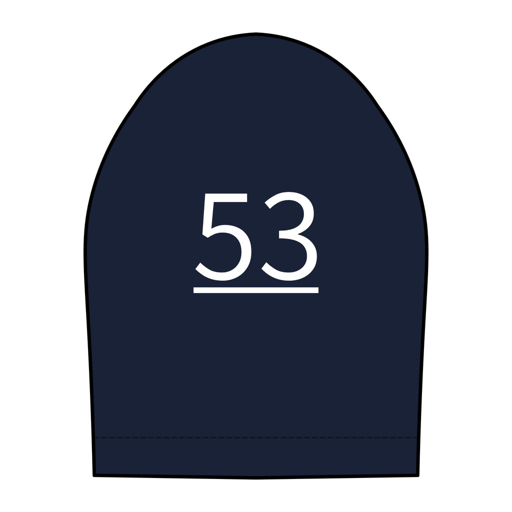 53rd  Teammate: Team polo Shirt - Blue Ribbon - Daughter / Women's