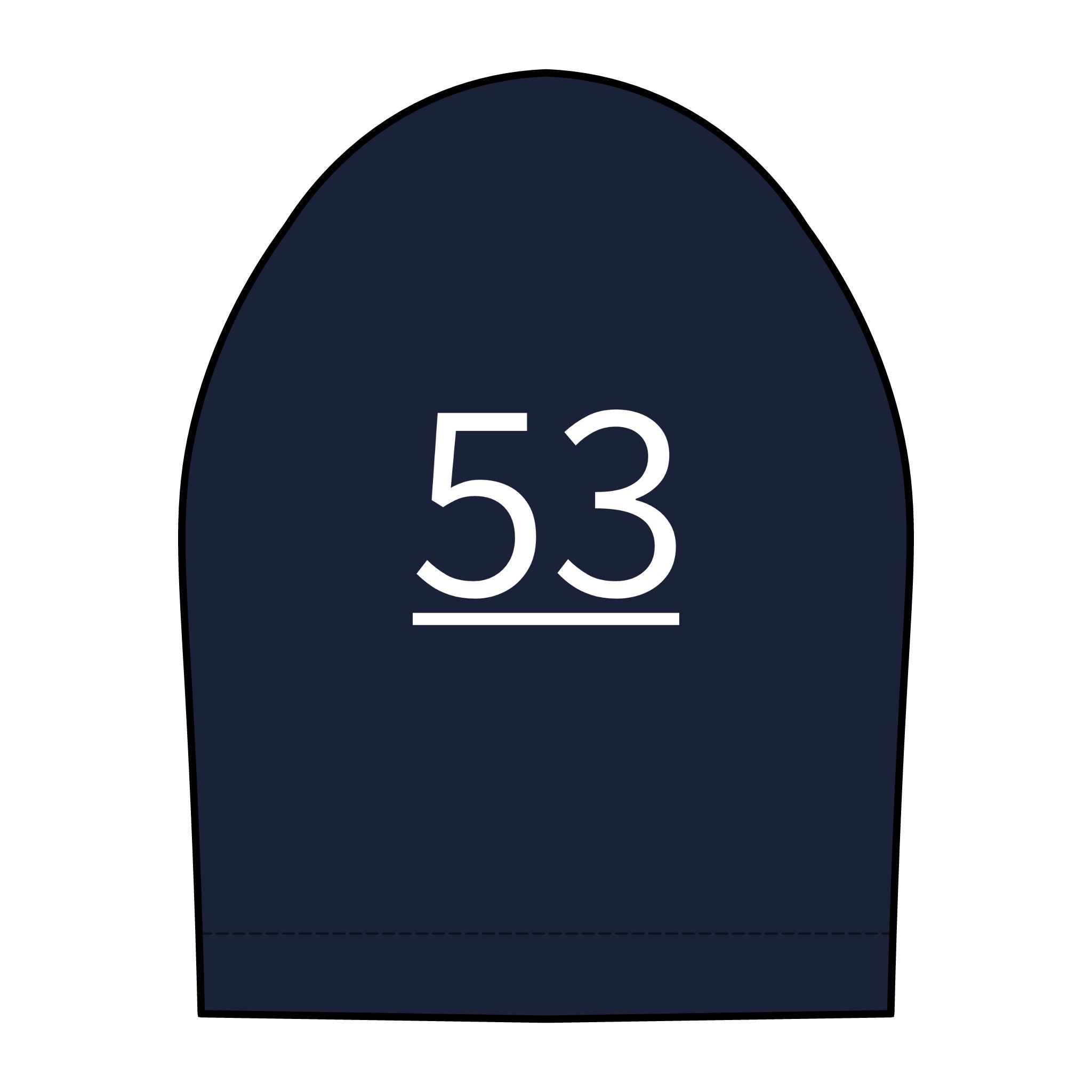 53rd  Teammate: Team polo Shirt - Blue Ribbon - Daughter / Women's
