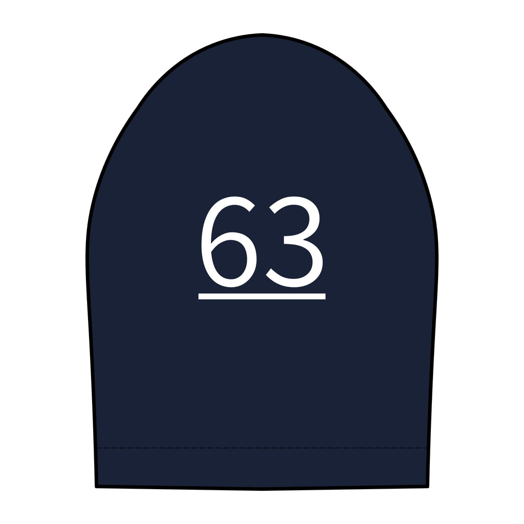 63rd  Teammate: Team polo Shirt - Blue Ribbon - Daughter / Women's