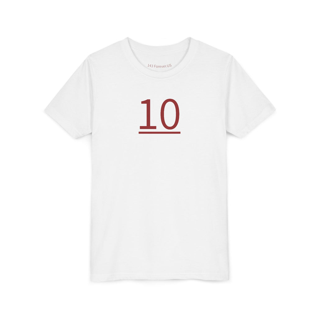 10th  Teammates:  Team Shirt Youth - Daughter / Girl's