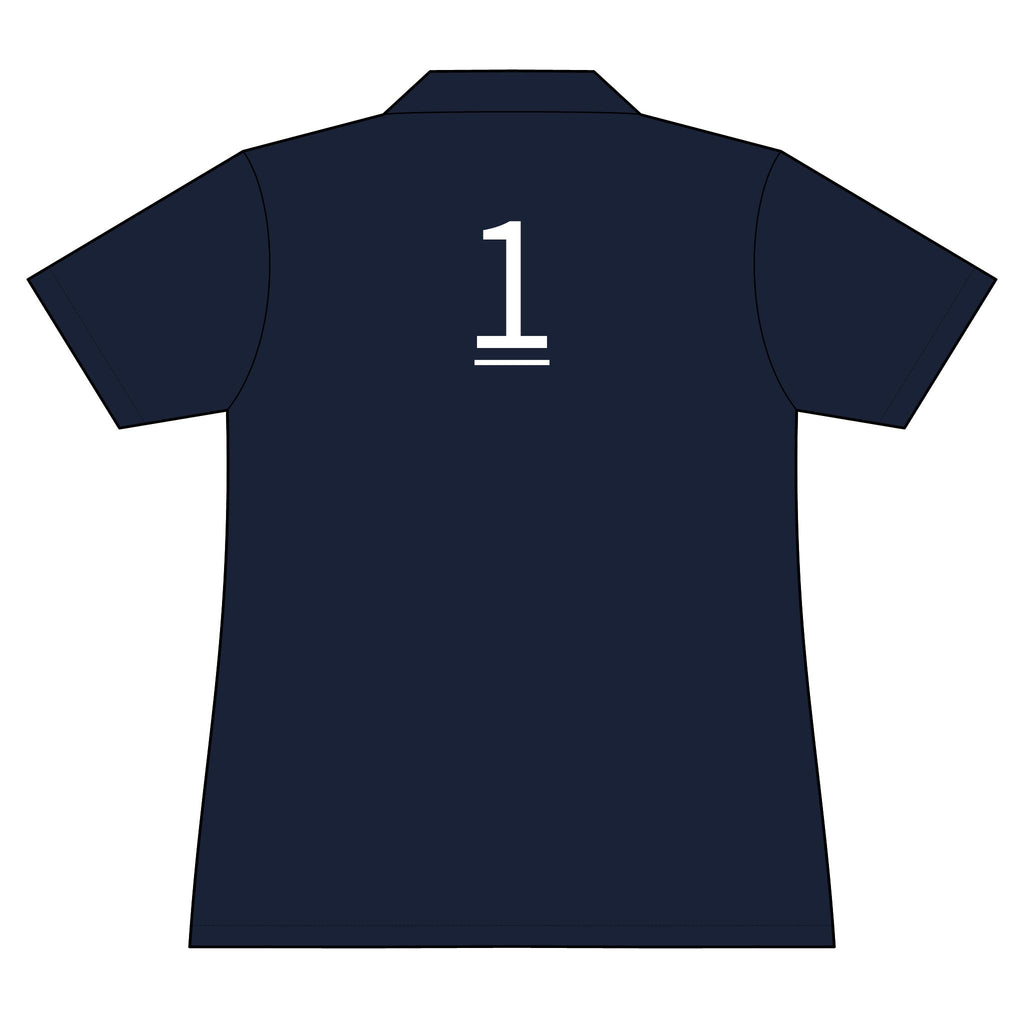 1st Teammate: Team polo Shirt - Blue Ribbon - Daughter / Women's