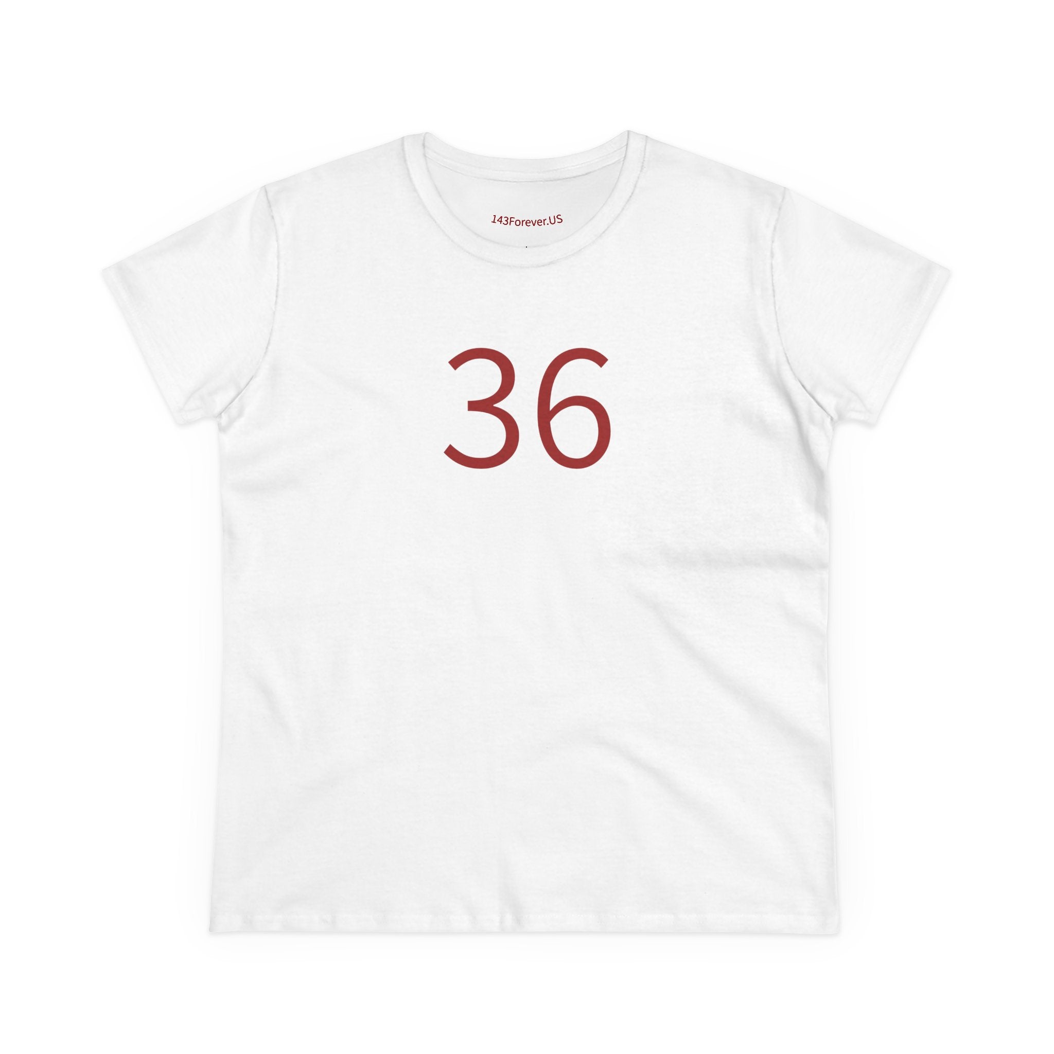 36th Happy Anniversary: Team Shirt Short - Wife / Women's