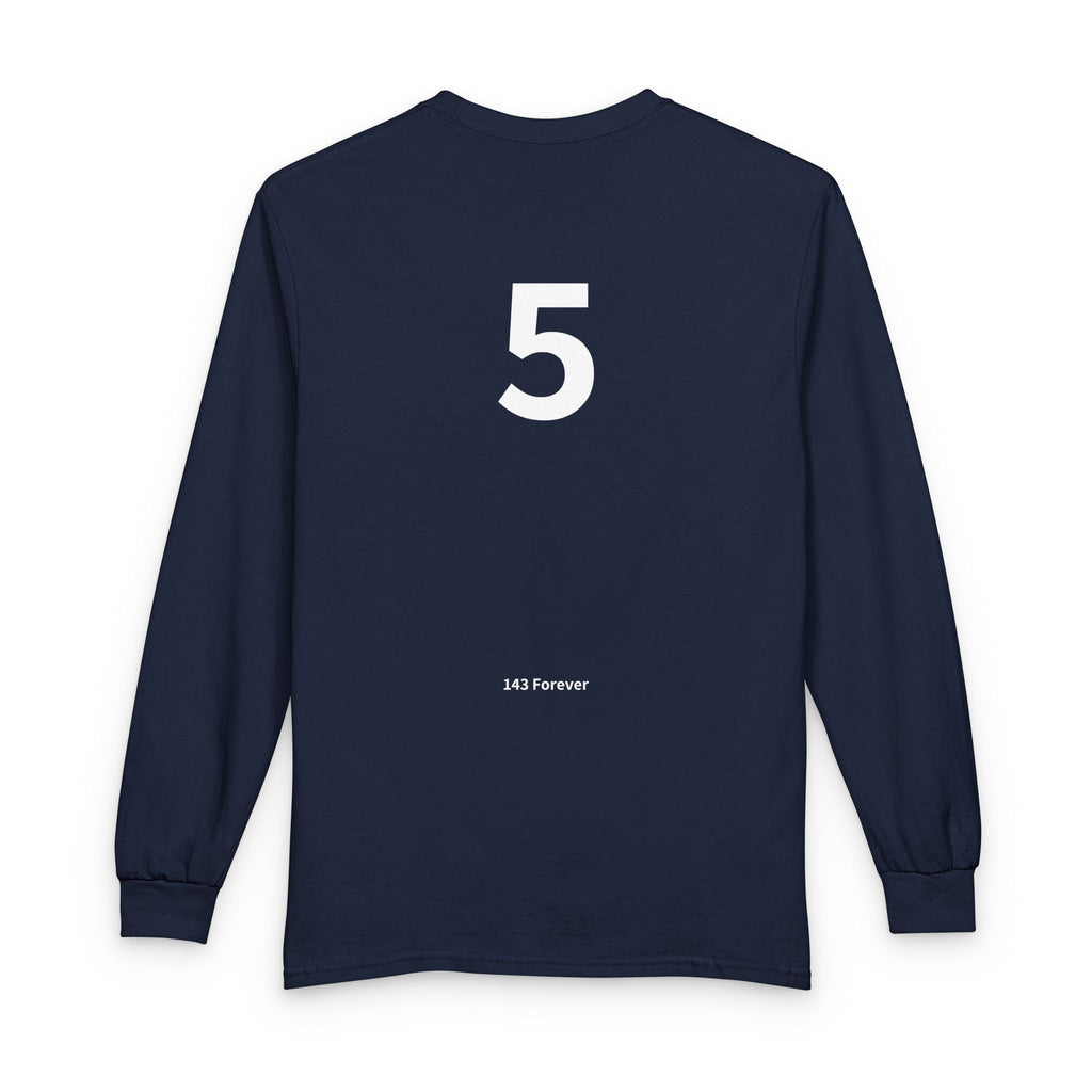 5TH  Happy Anniversary:  Team Shirt Long - Husband / Men's
