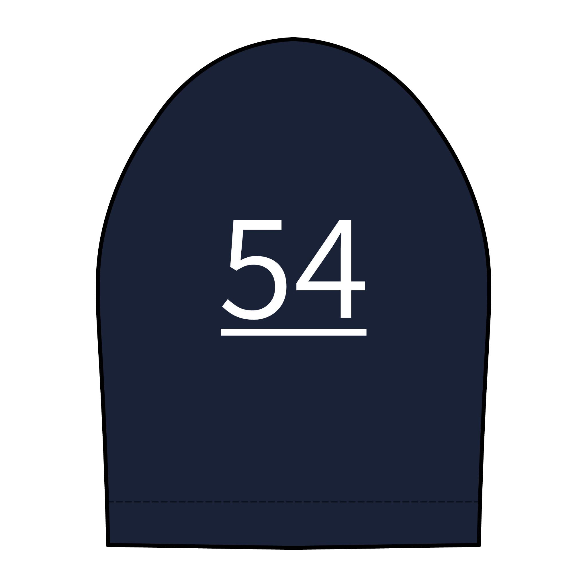 54th  Teammate: Team polo Shirt - Blue Ribbon - Daughter / Women's