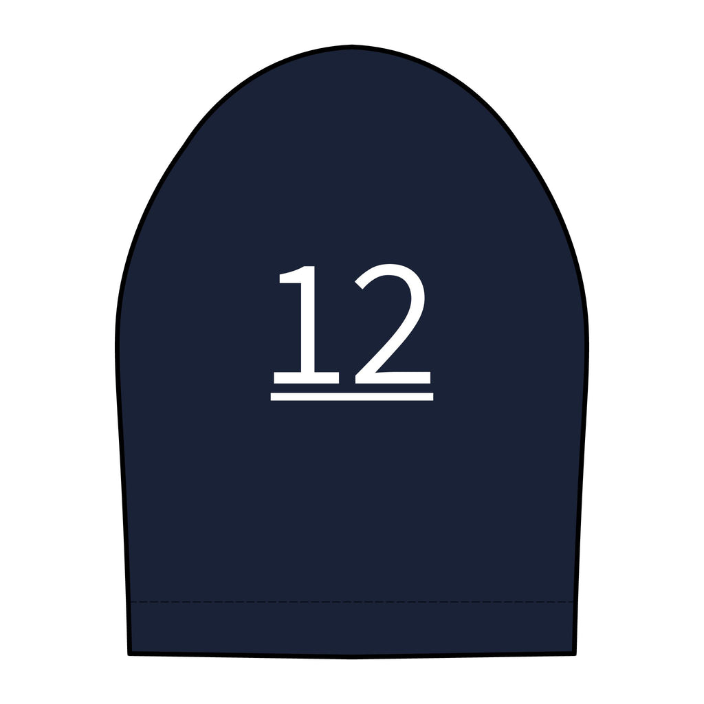 12th  Teammate: Team polo Shirt - Blue Ribbon - Daughter / Women's