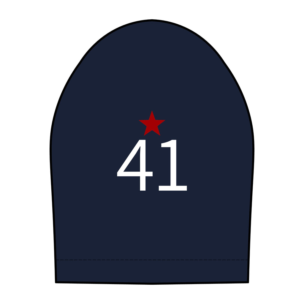 41*  I Miss You: Team polo Shirt - Blue Ribbon - Widow / Women's