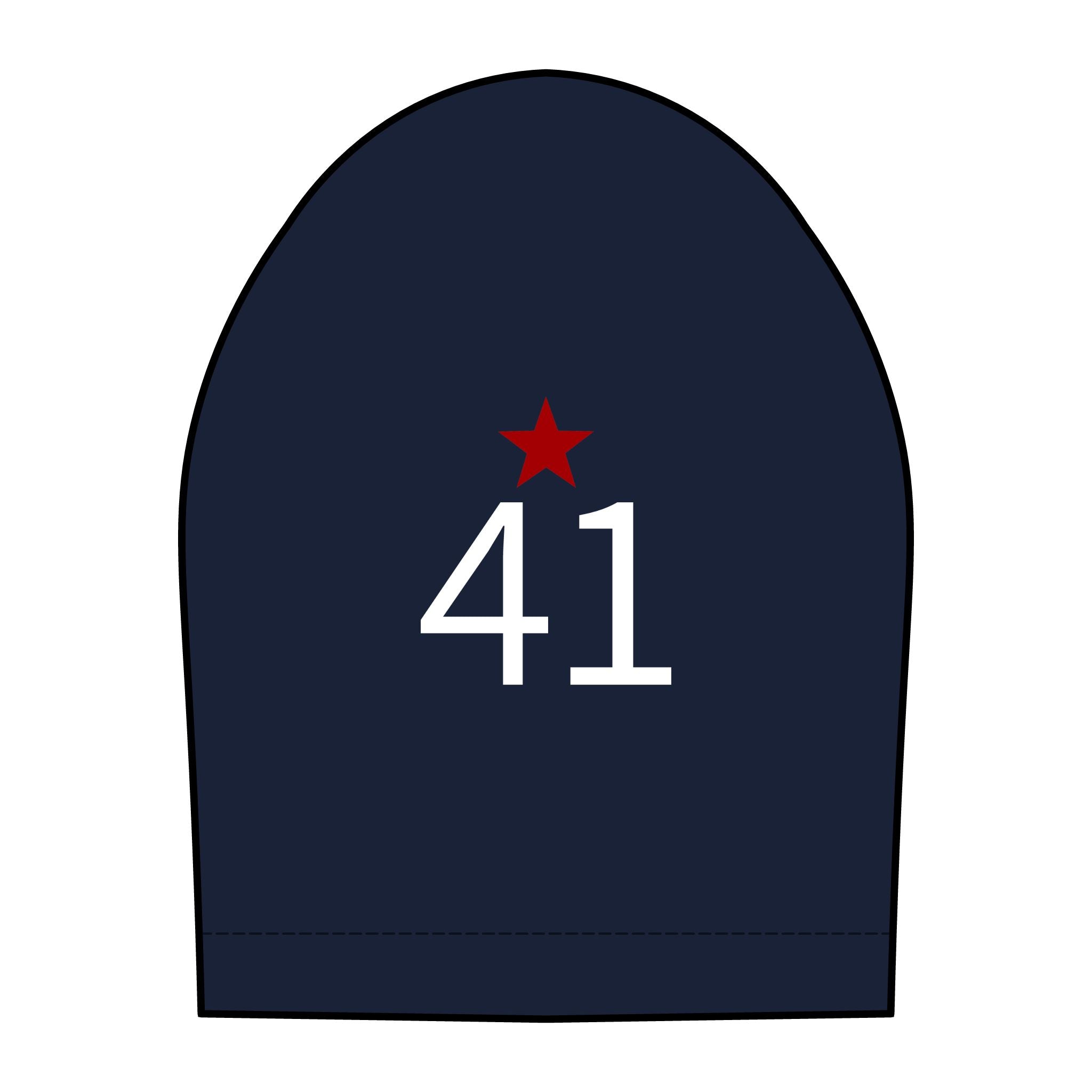 41*  I Miss You: Team polo Shirt - Blue Ribbon - Widow / Women's
