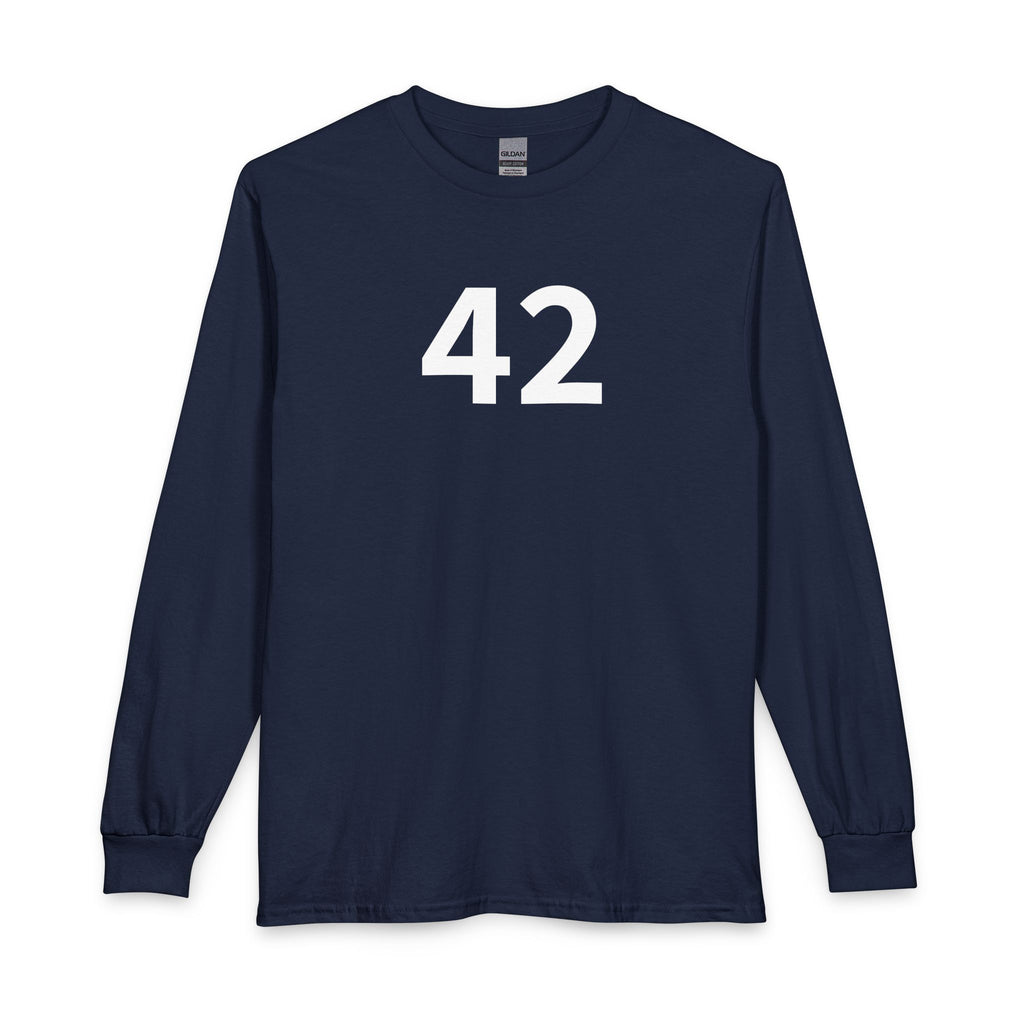 42ND  Happy Anniversary:  Team Shirt Long - Husband / Men's