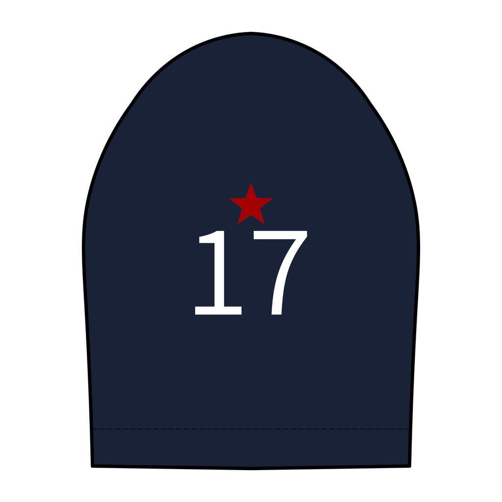 17*  I Miss You: Team polo Shirt - Blue Ribbon - Widow / Women's