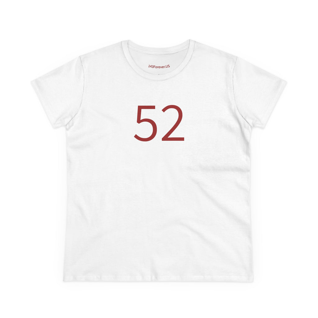 52nd  Happy Anniversary: Team Shirt Short - Wife / Women's