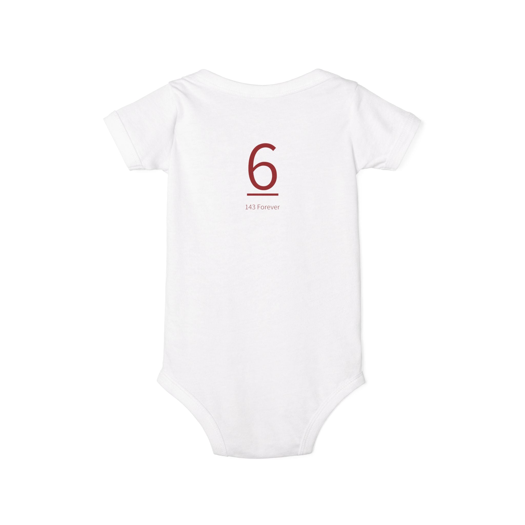 6th  Lil' Teammates: Team Onesie Infant - Daughter / Girl's