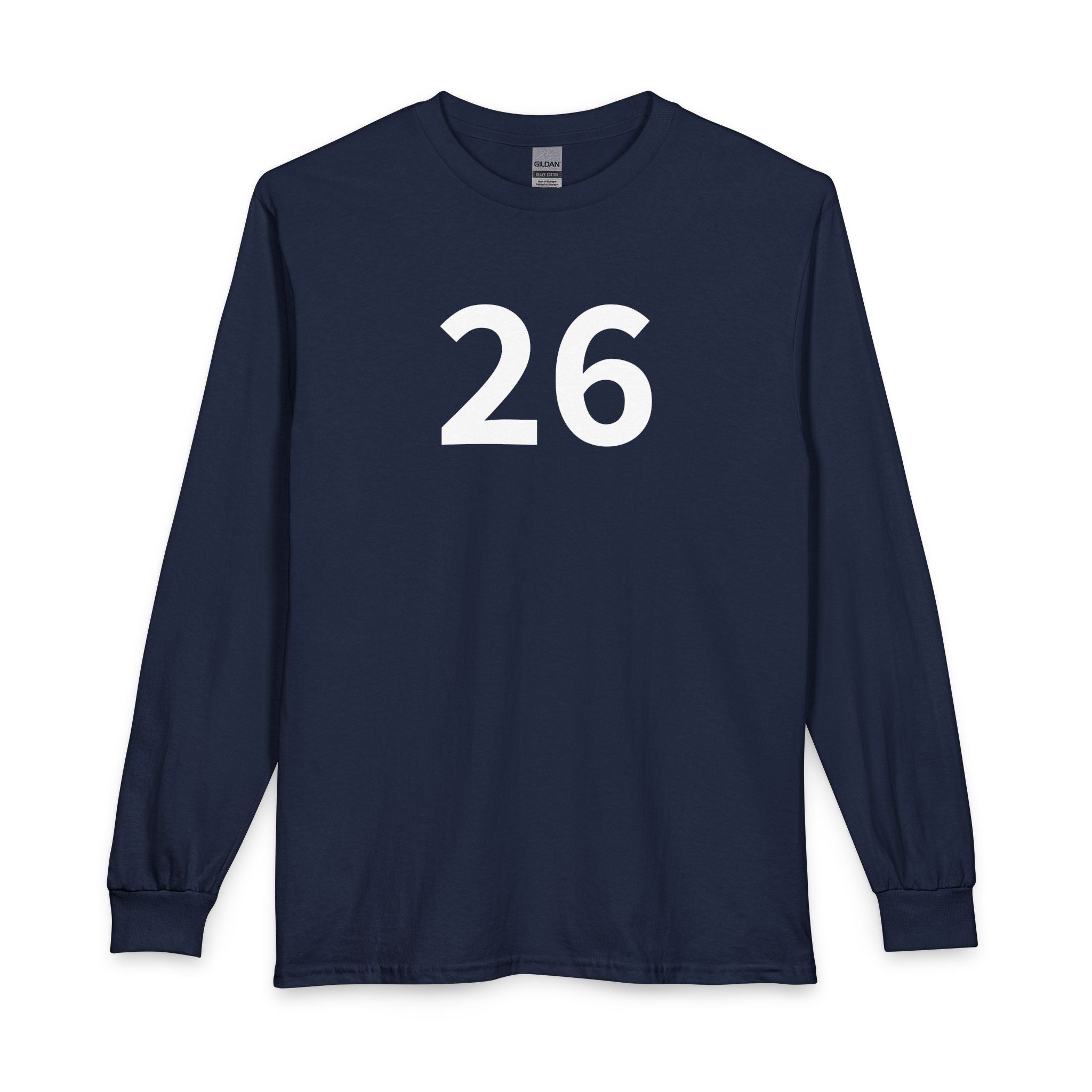 26TH  Happy Anniversary:  Team Shirt Long - Husband / Men's