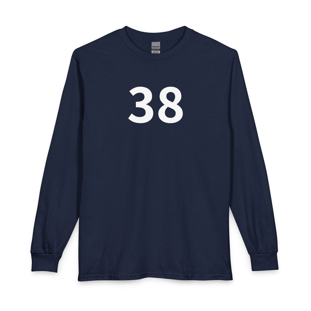 38TH  Happy Anniversary:  Team Shirt Long - Husband / Men's