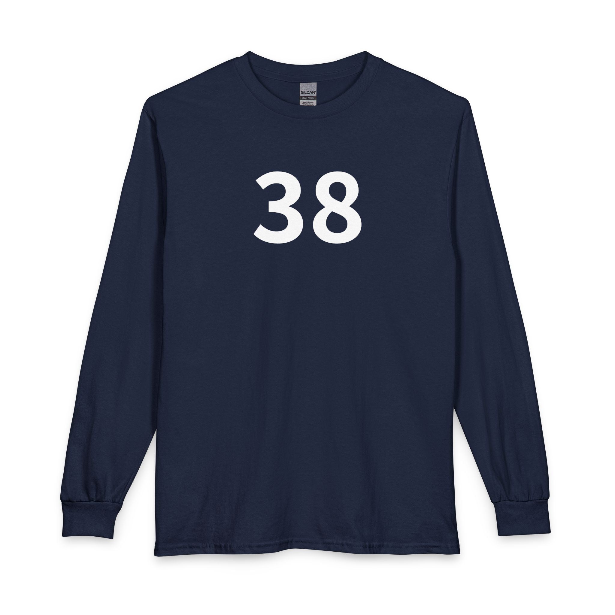 38TH  Happy Anniversary:  Team Shirt Long - Husband / Men's