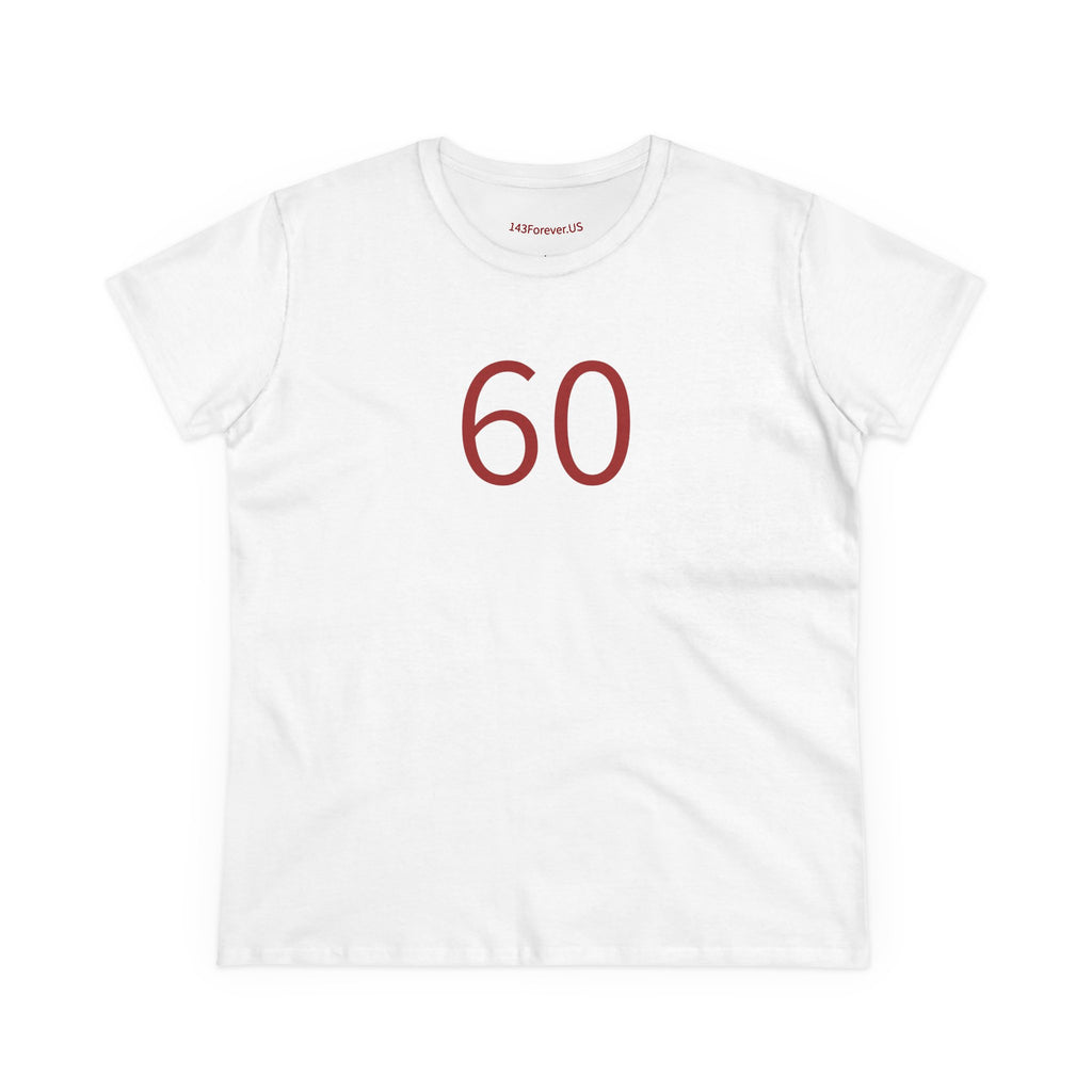 60th  Happy Anniversary: Team Shirt Short - Wife / Women's