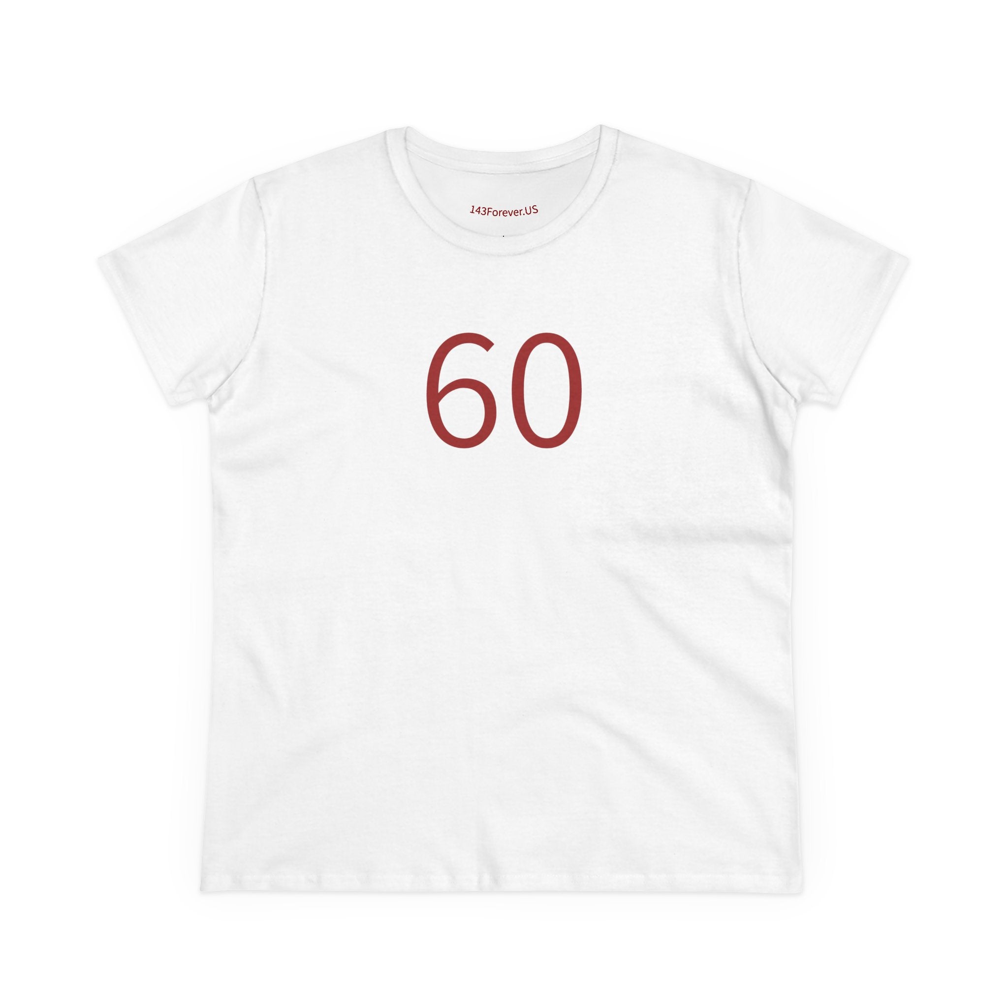 60th  Happy Anniversary: Team Shirt Short - Wife / Women's