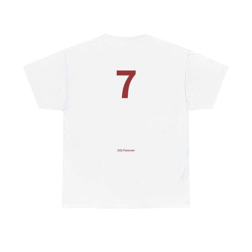 7TH  Happy Anniversary: Team Shirt Short - Husband / Men's