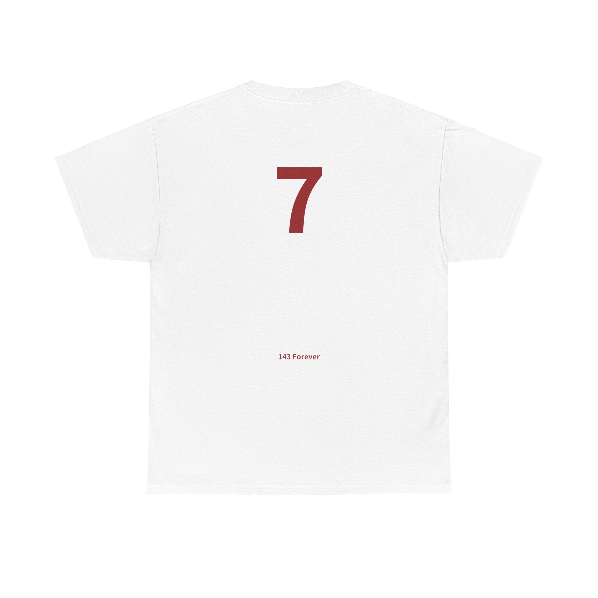 7TH  Happy Anniversary: Team Shirt Short - Husband / Men's