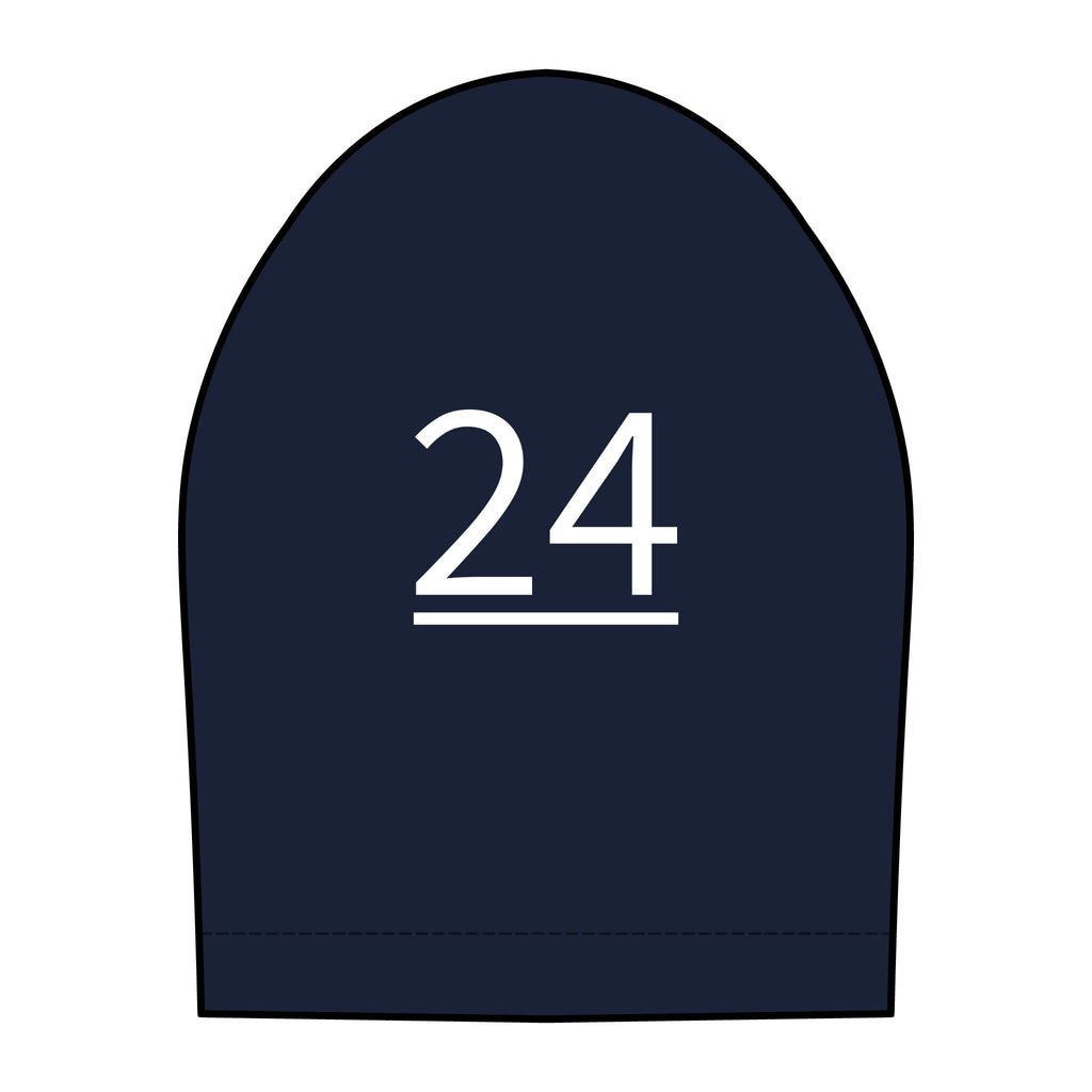 24th  Teammate: Team polo Shirt - Blue Ribbon - Daughter / Women's