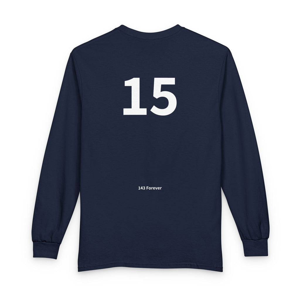 15TH  Happy Anniversary:  Team Shirt Long - Husband / Men's