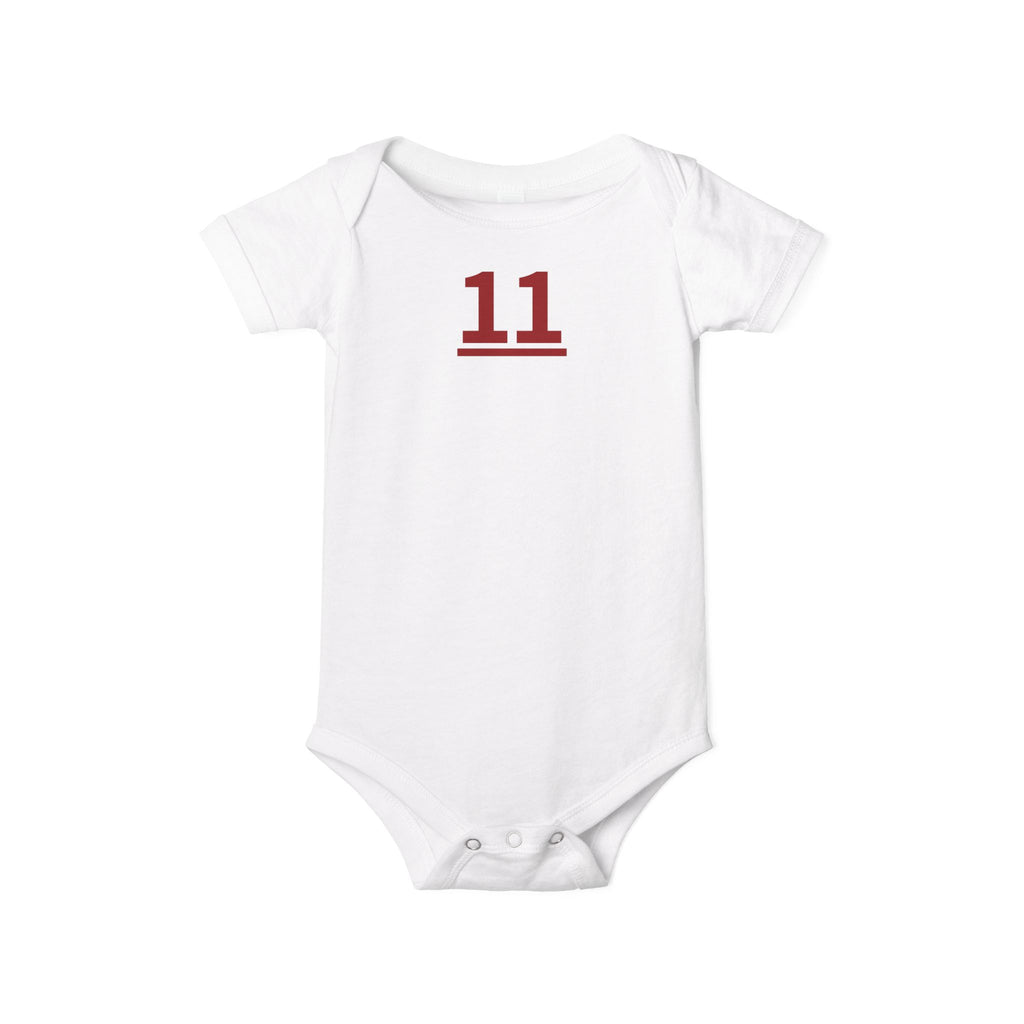 11TH  Lil' Teammates: Team Onesie Infant - Son / Boy's
