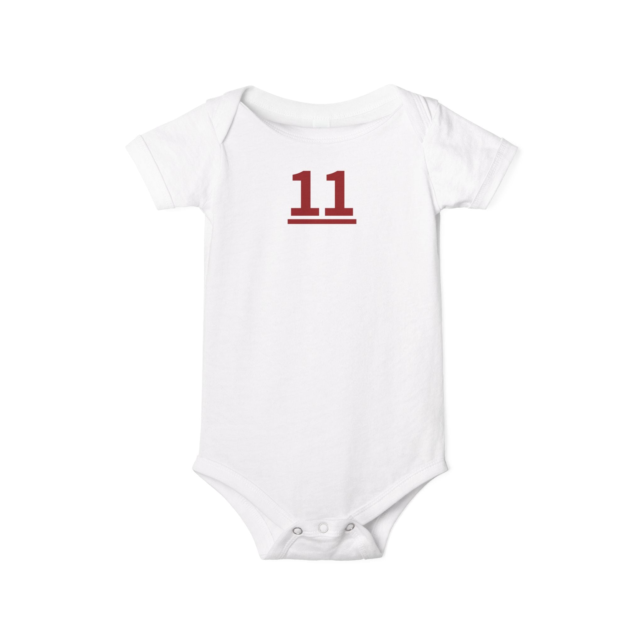 11TH  Lil' Teammates: Team Onesie Infant - Son / Boy's