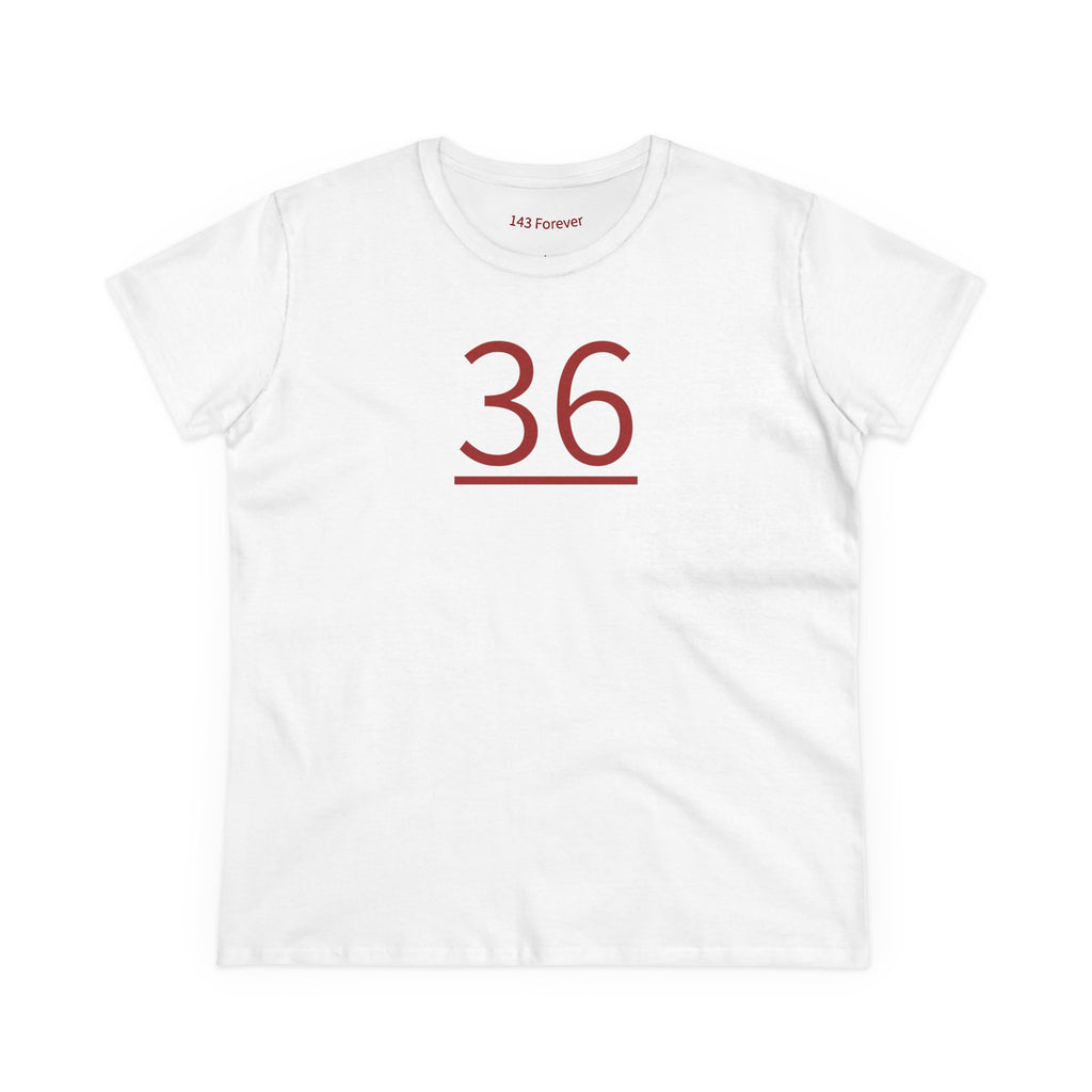 36th Teammates: Team Shirt Short - Daughter / Women's