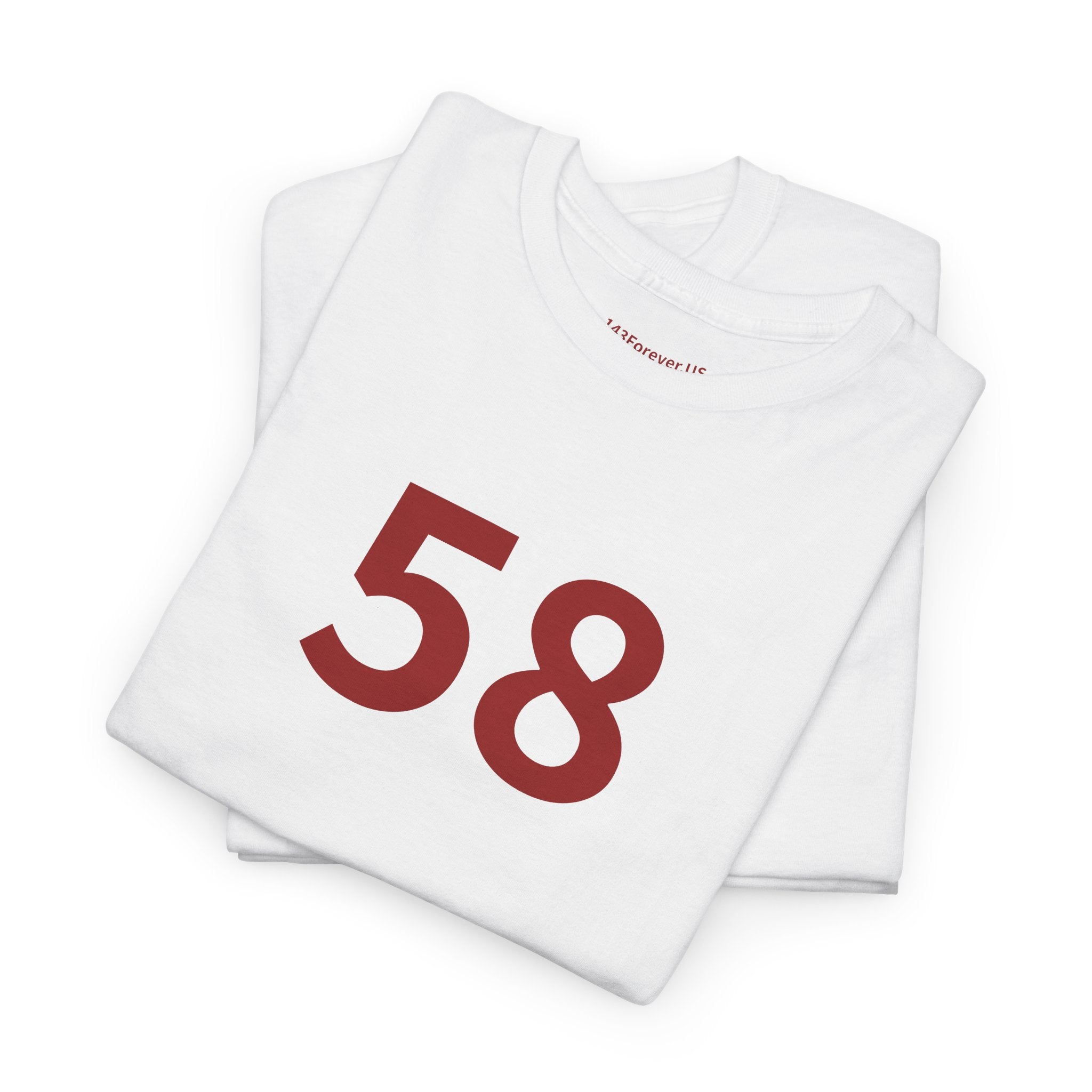 58TH  Happy Anniversary: Team Shirt Short - Husband / Men's