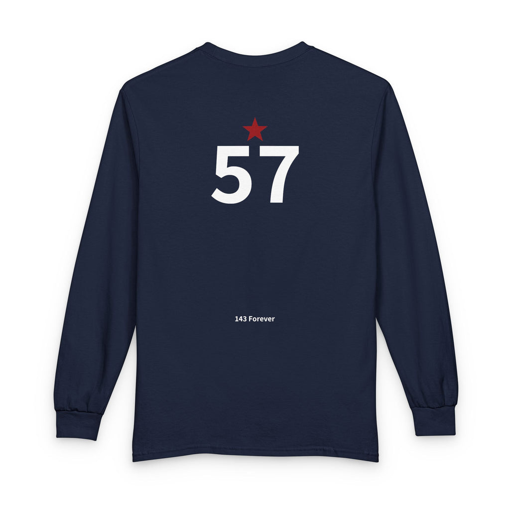 57*   I Miss You:  Team Shirt Long - Widower / Men's
