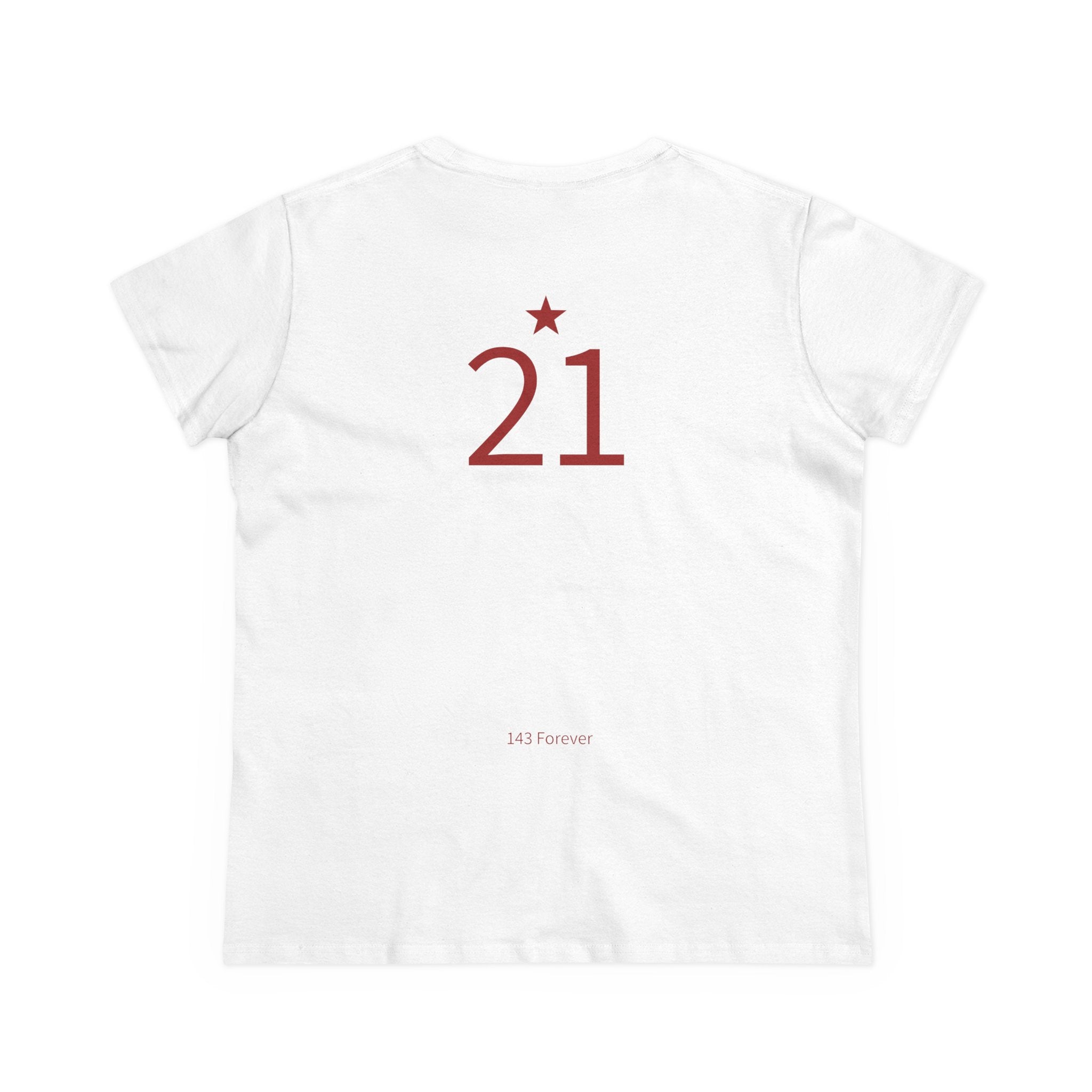 21*  I Miss You: Team Shirt Short - Widow / Women's