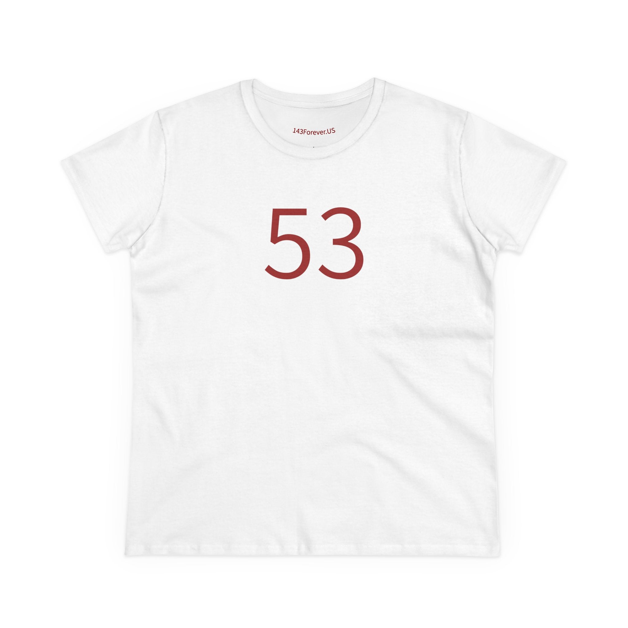 53rd  Happy Anniversary: Team Shirt Short - Wife / Women's