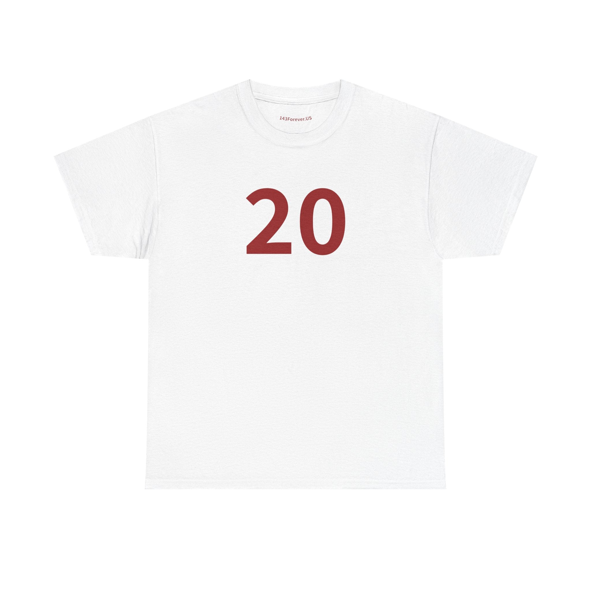 20TH Happy Anniversary: Team Shirt Short - Husband / Men's