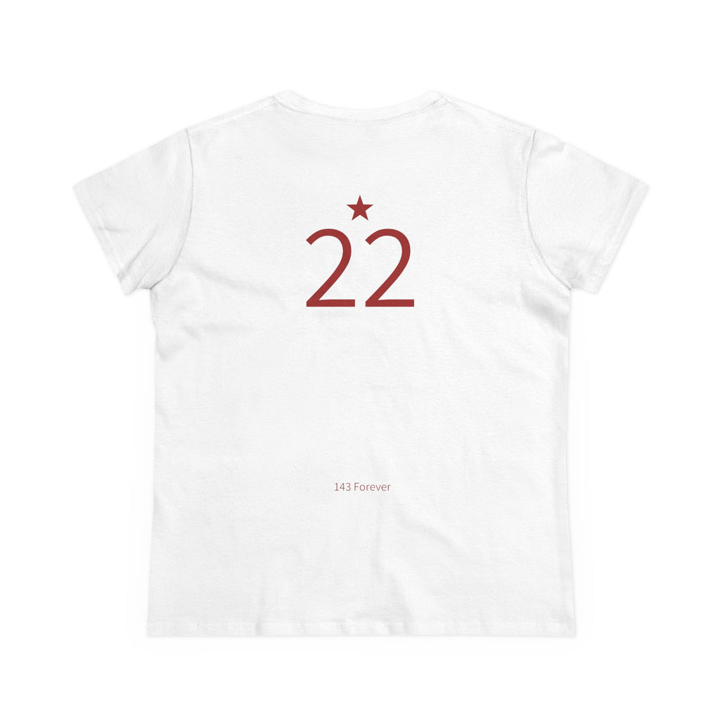 22*  I Miss You: Team Shirt Short - Widow / Women's