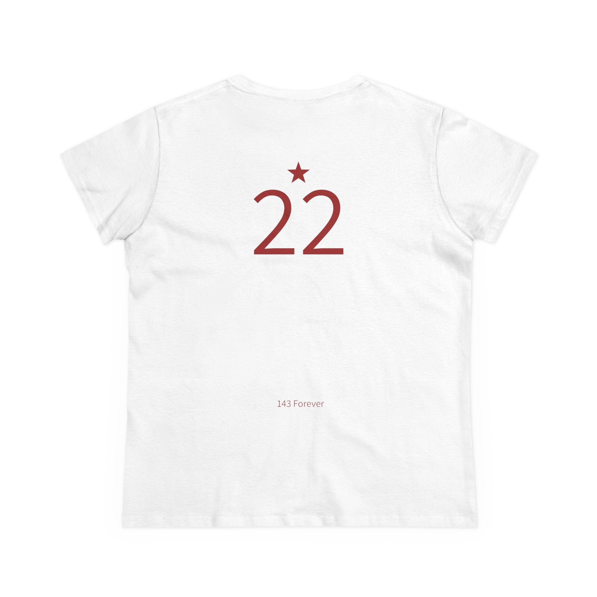 22*  I Miss You: Team Shirt Short - Widow / Women's
