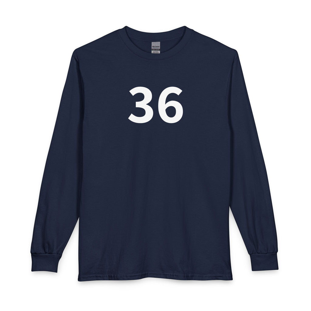 36TH  Happy Anniversary:  Team Shirt Long - Husband / Men's