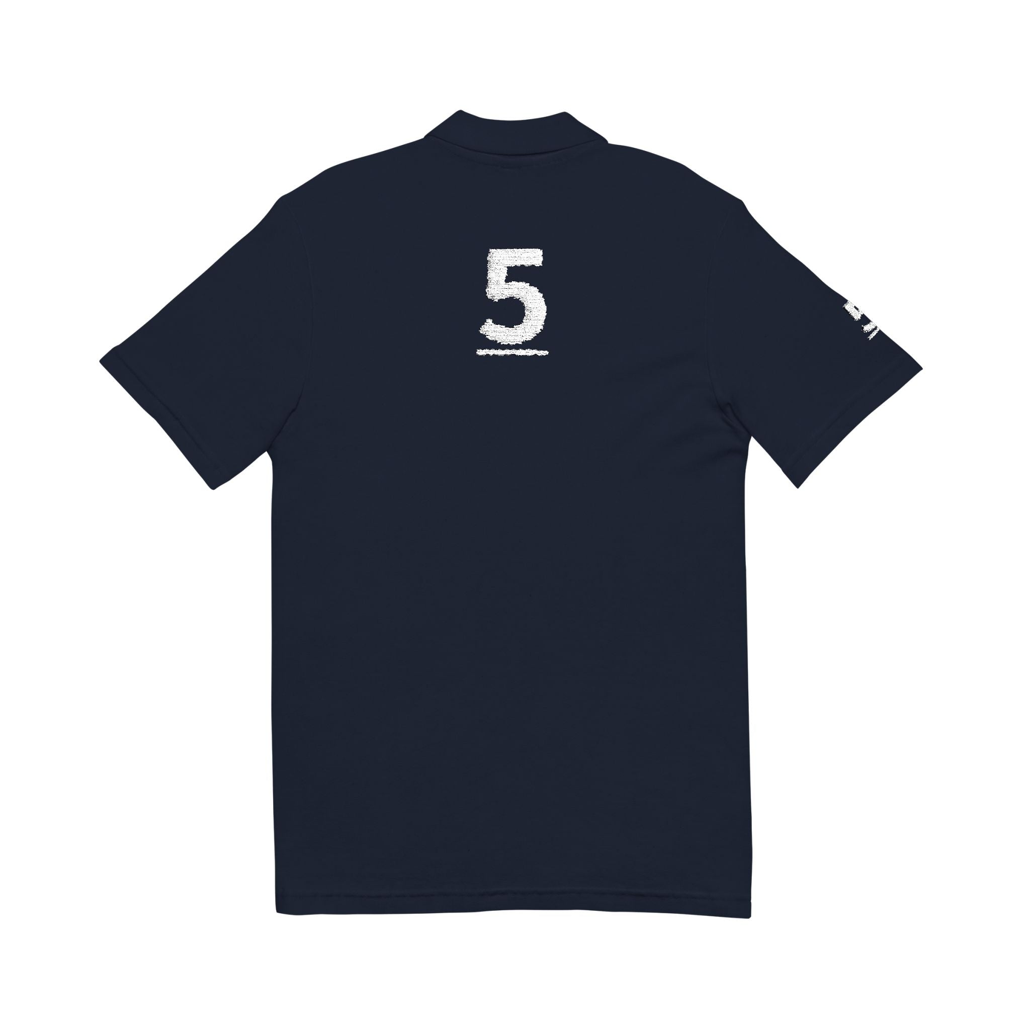 5TH  Teammates:  Team polo Shirt - Blue Ribbon - Son / Men's