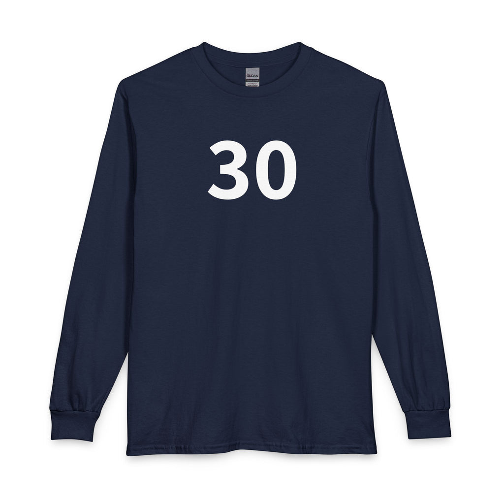 30TH  Happy Anniversary:  Team Shirt Long - Husband / Men's