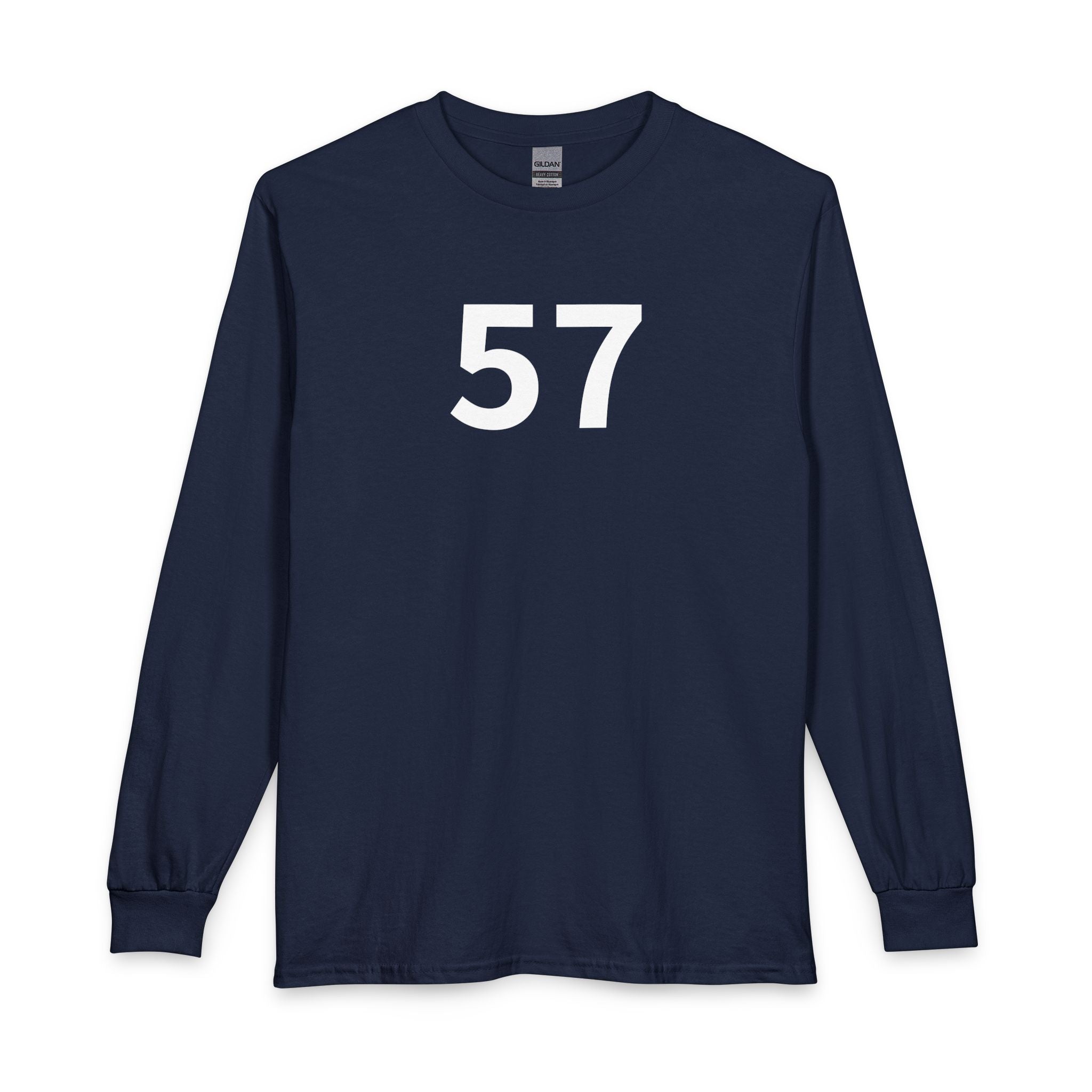 57TH  Happy Anniversary:  Team Shirt Long - Husband / Men's