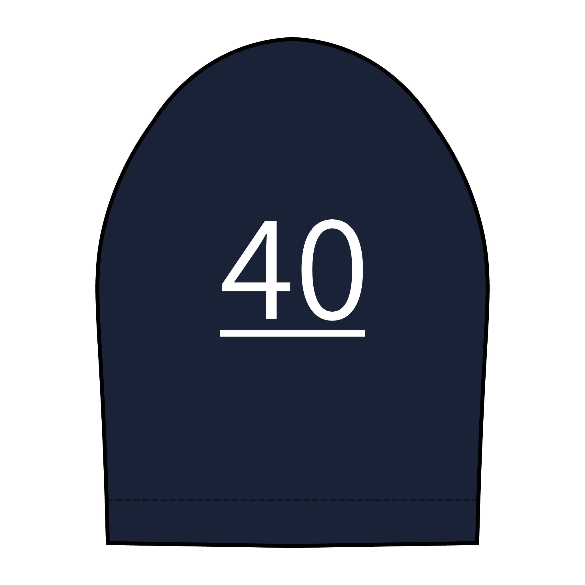 40th  Teammate: Team polo Shirt - Blue Ribbon - Daughter / Women's