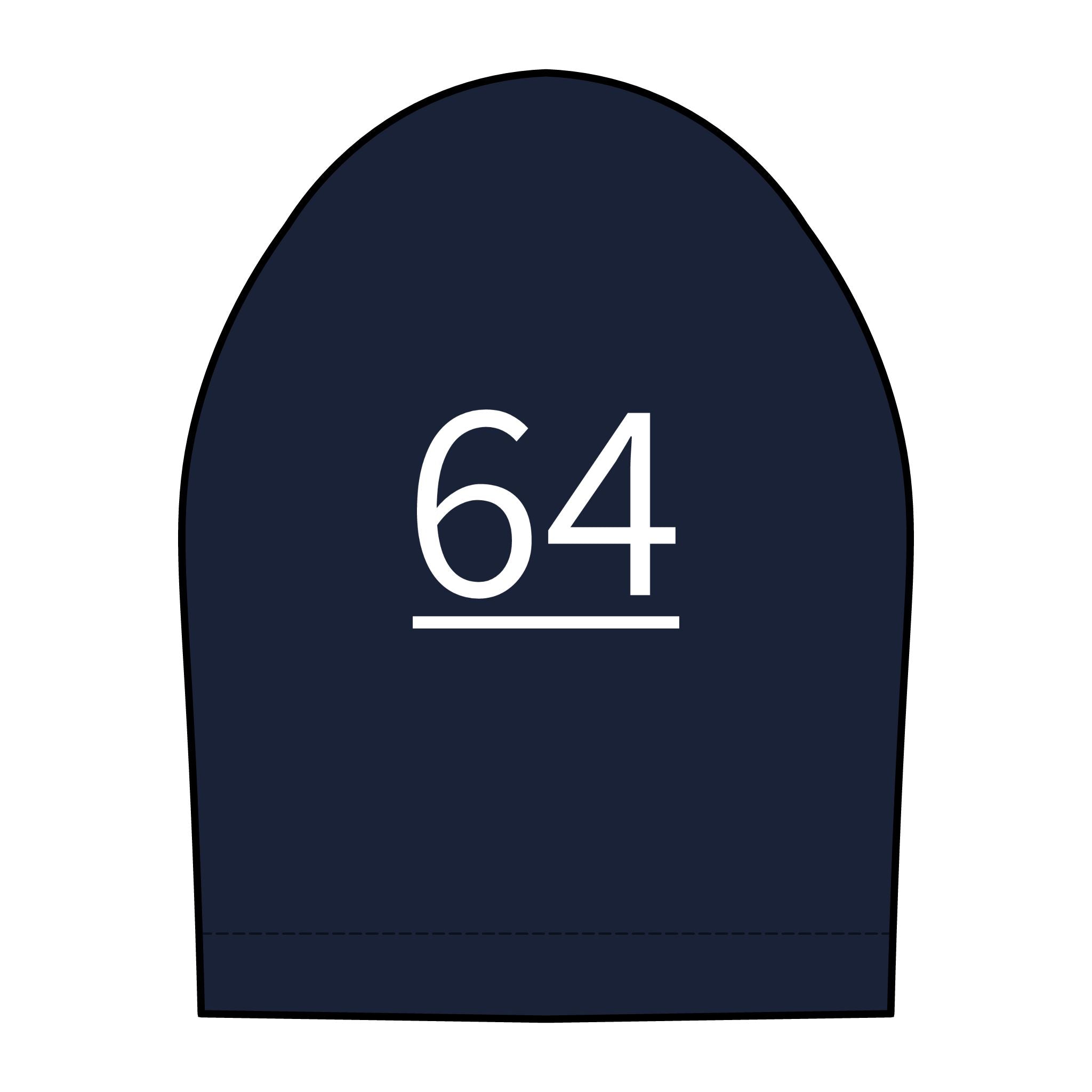 64th  Teammate: Team polo Shirt - Blue Ribbon - Daughter / Women's