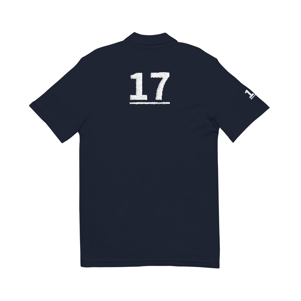 17TH  Teammates:  Team polo Shirt - Blue Ribbon - Son / Men's