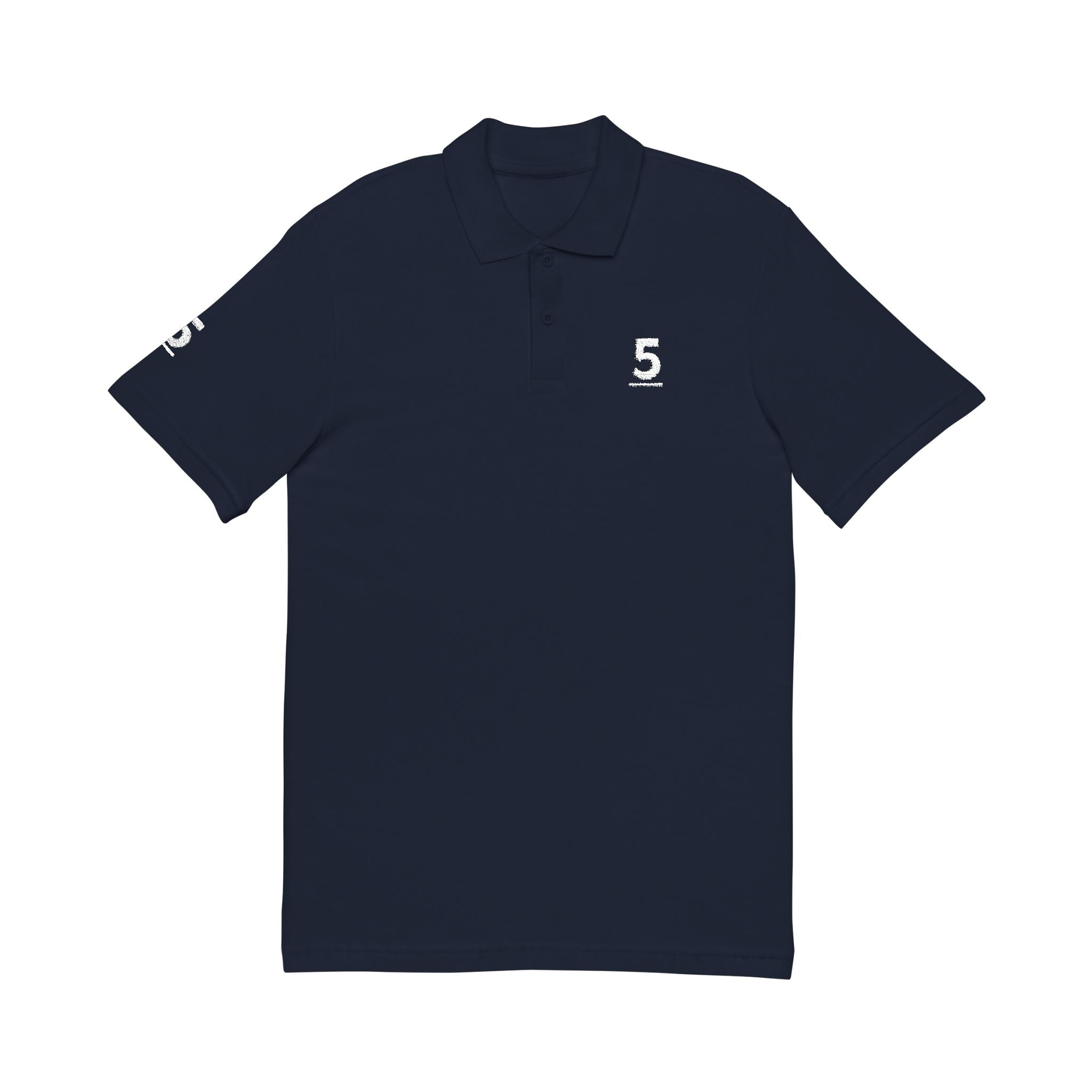 5TH  Teammates:  Team polo Shirt - Blue Ribbon - Son / Men's