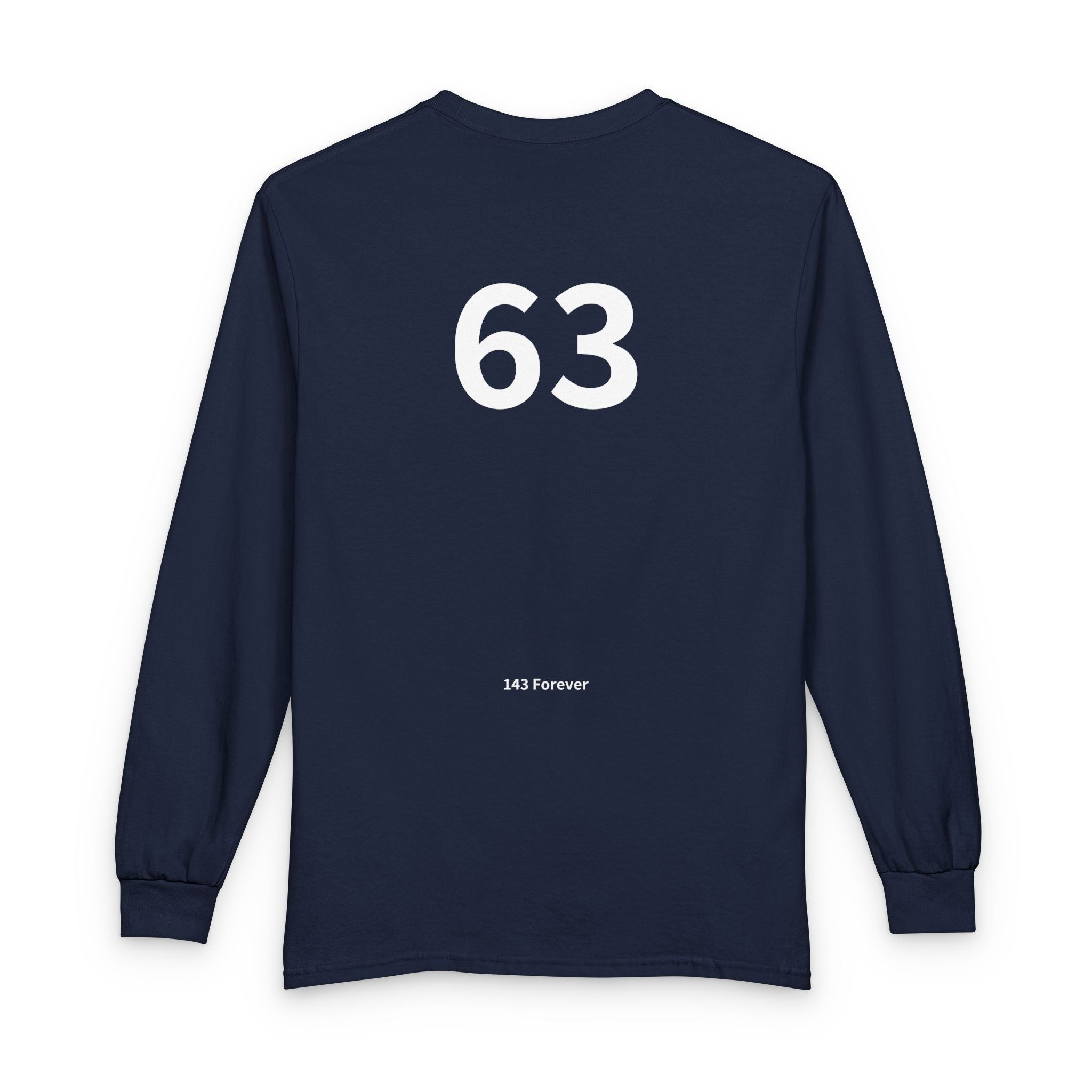 63RD  Happy Anniversary:  Team Shirt Long - Husband / Men's