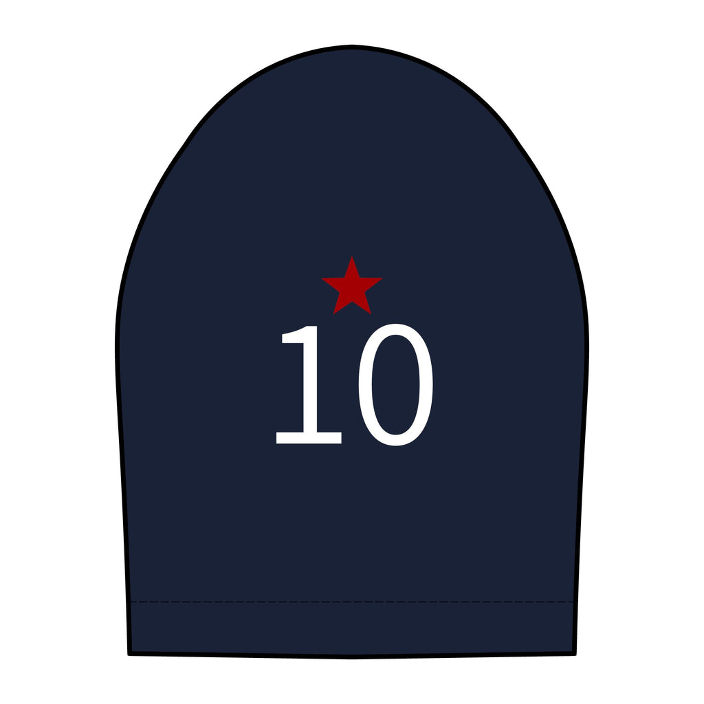 10*  I Miss You: Team polo Shirt - Blue Ribbon - Widow / Women's