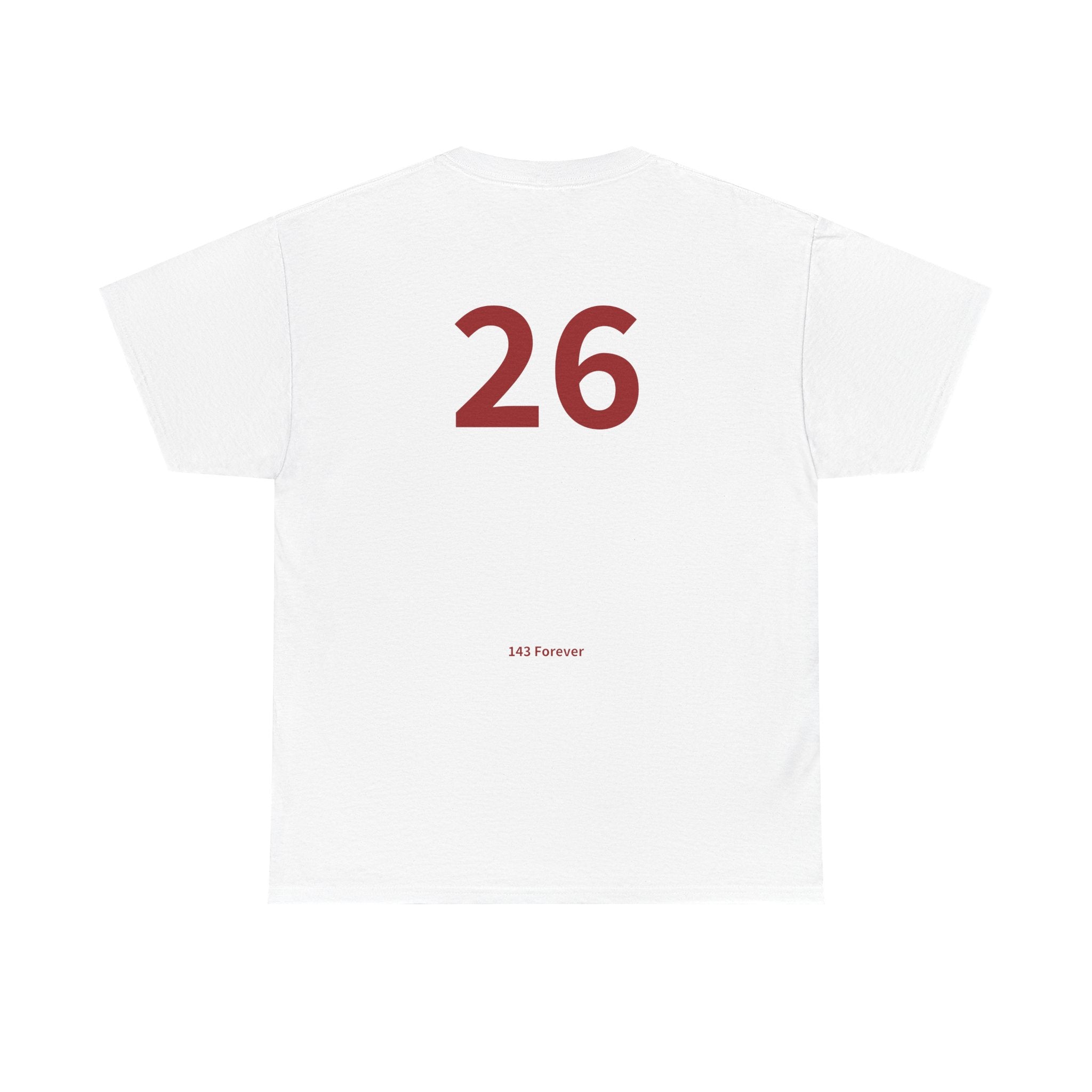 26TH Happy Anniversary: Team Shirt Short - Husband / Men's