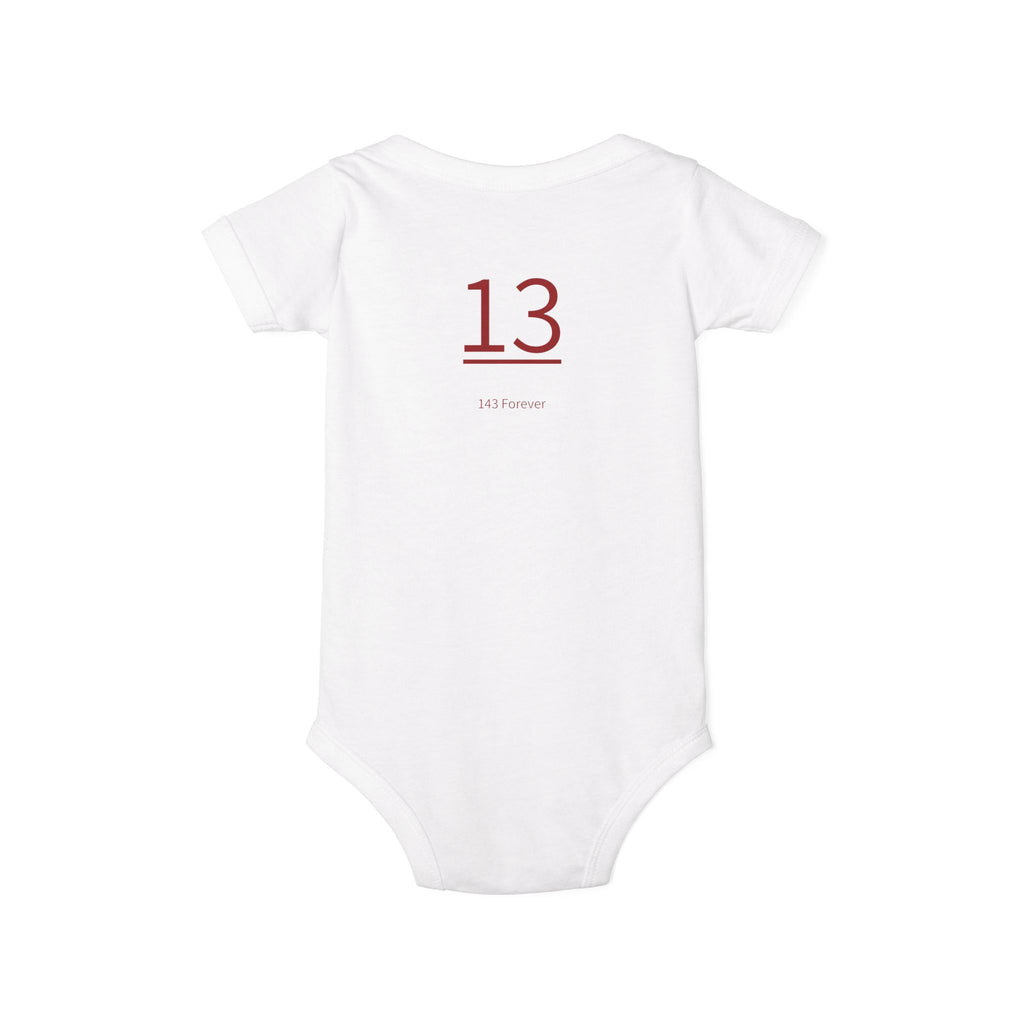 13th  Lil' Teammates: Team Onesie Infant - Daughter / Girl's